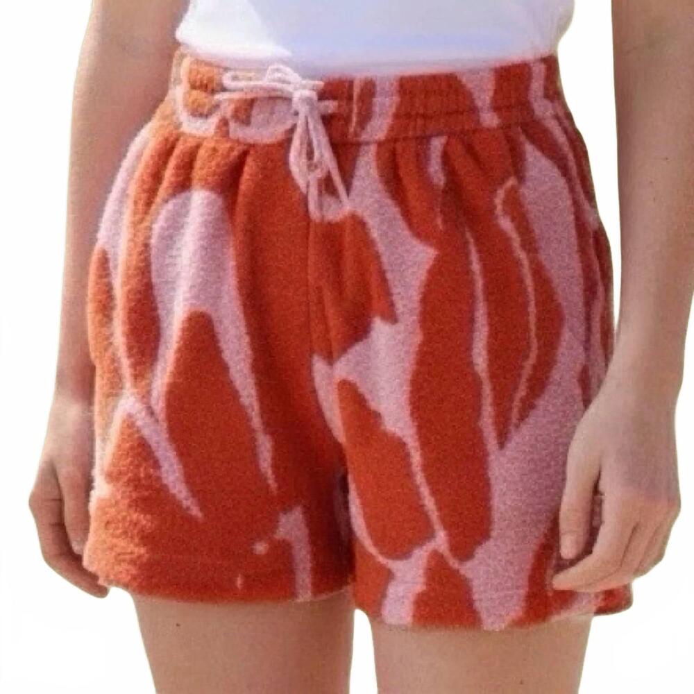 NEW FRNCH the water lily shorts in orange